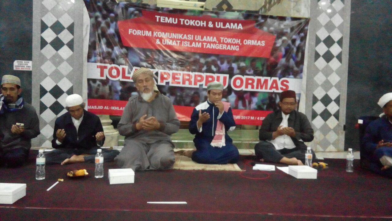  Ulama dan Tokoh Tangerang Keluarkan Petisi Batalkan Perppu Ormas