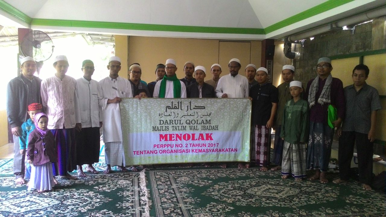  MTI Darul Qolam Banjarbaru: Demi Dakwah Islam, Tolak Perppu Ormas!