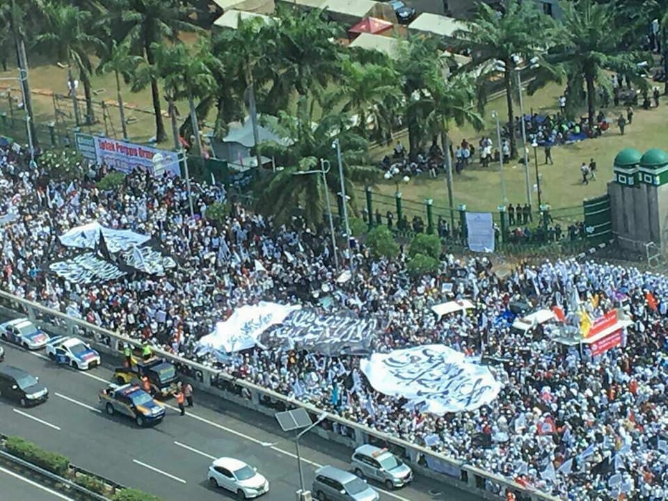 Polisi Melarang Peserta Aksi 299 Menginap di Masjid Istiqlal?