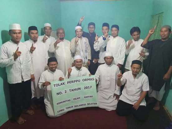  Komunitas Islam Kaffah (Komisffah) Luwu Timur: Tolak Perppu Ormas No 2 /2017