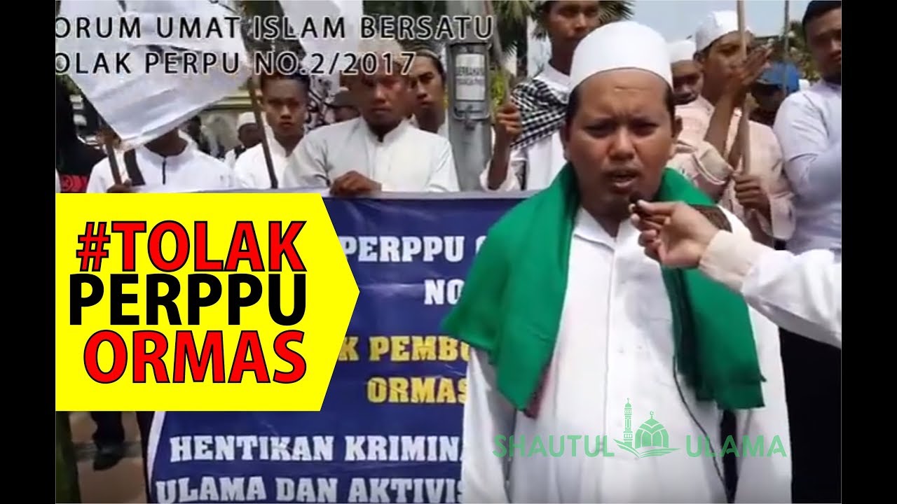  Kyai Khoiril Anam Aliansi Ulama Madura (AUMA): Tolak Perppu Ormas