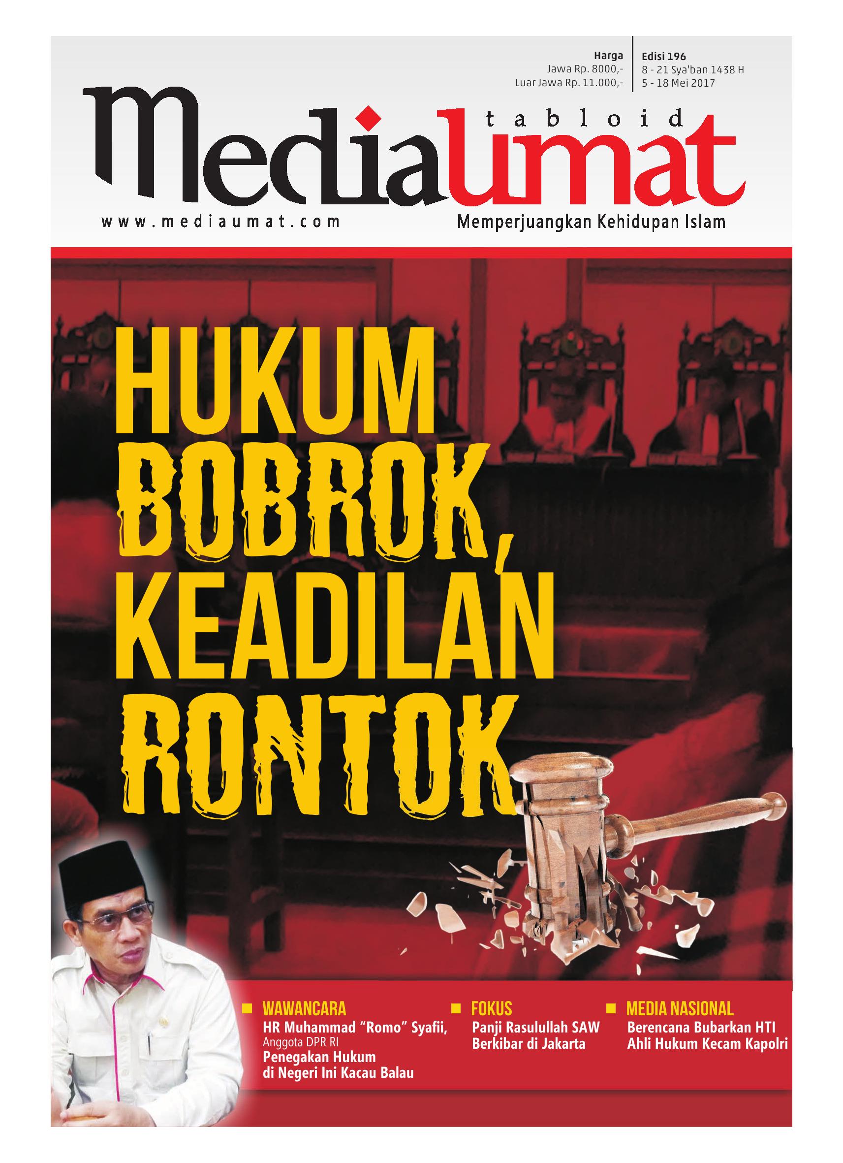  Media Umat Edisi 196: Hukum Bobrok, Keadilan Rontok