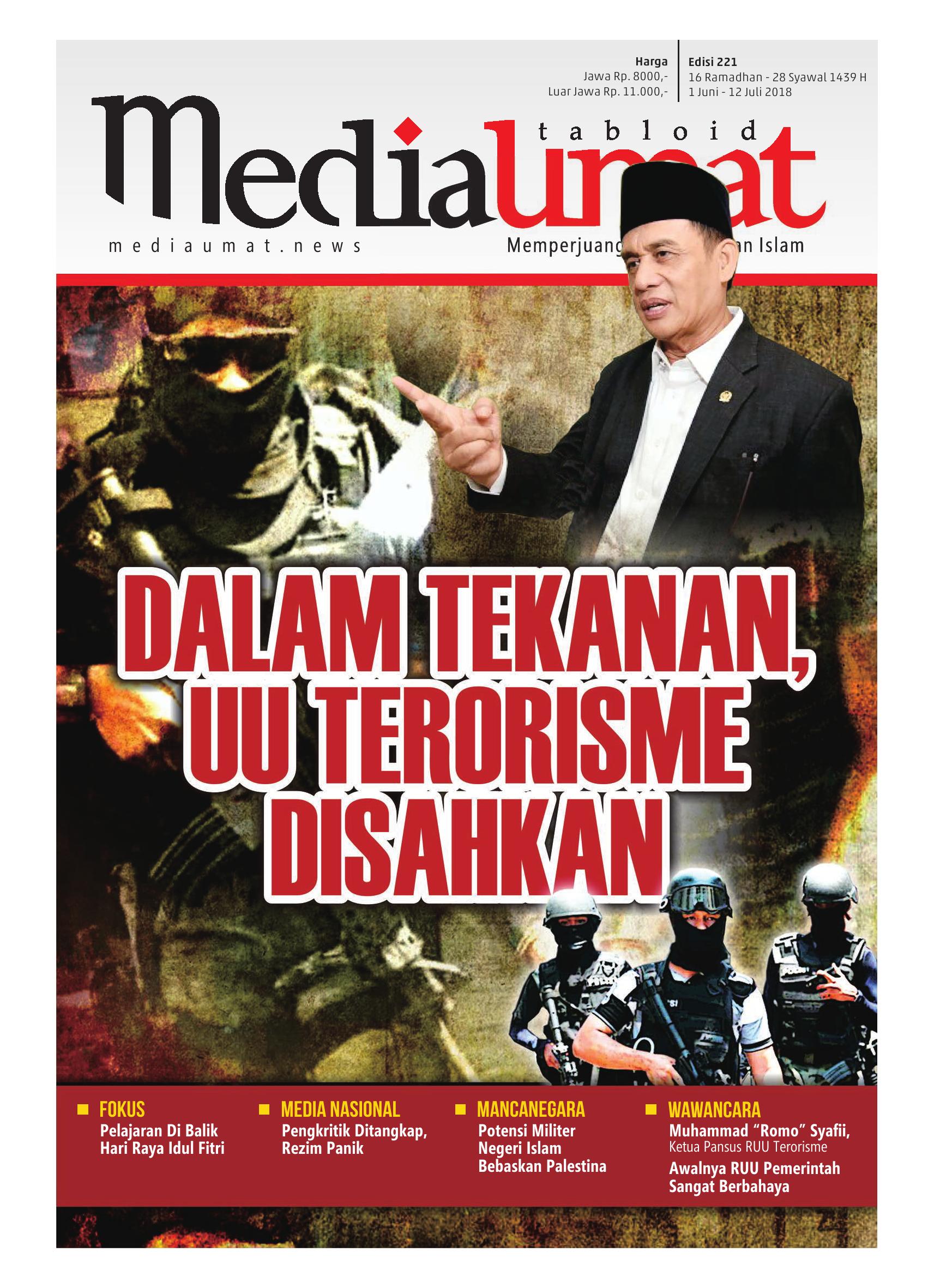 Media Umat Edisi 221: Dalam Tekanan, UU Terorisme Disahkan