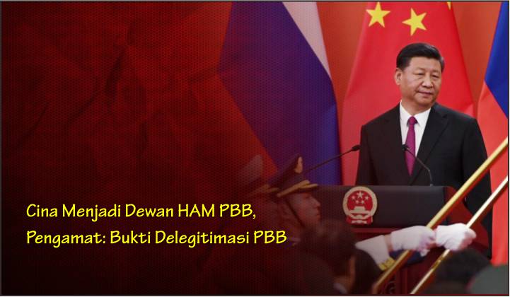  Cina Menjadi Dewan HAM PBB, Pengamat: Bukti Delegitimasi PBB