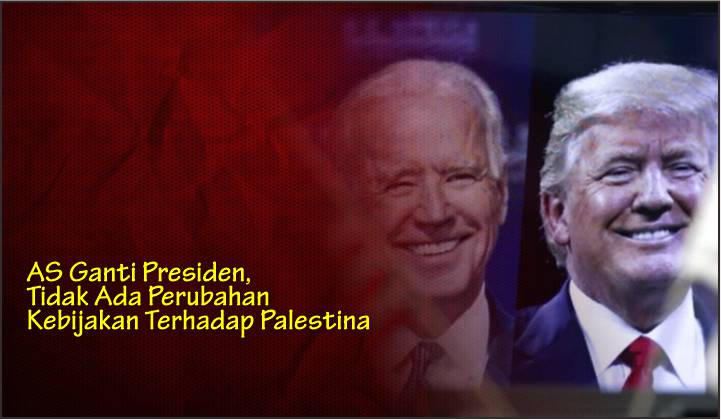 AS Ganti Presiden, Tidak Ada Perubahan Kebijakan Terhadap Palestina