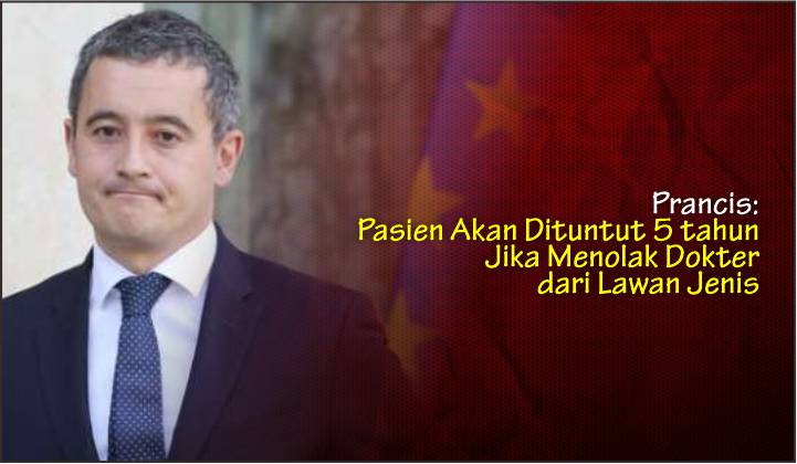  Prancis: Pasien Akan Dituntut 5 tahun Jika Menolak Dokter dari Lawan Jenis