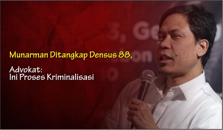  Munarman Ditangkap Densus 88, Advokat: Ini Proses Kriminalisasi