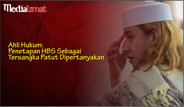  Ahli Hukum: Penetapan HBS Sebagai Tersangka Patut Dipertanyakan