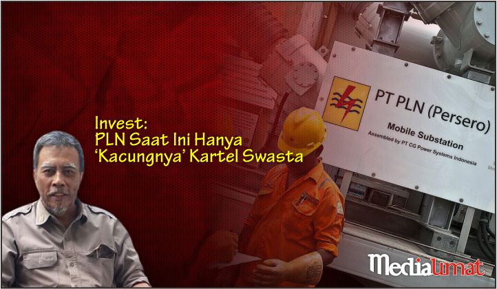  Invest: PLN Saat Ini Hanya ‘Kacungnya’ Kartel Swasta   