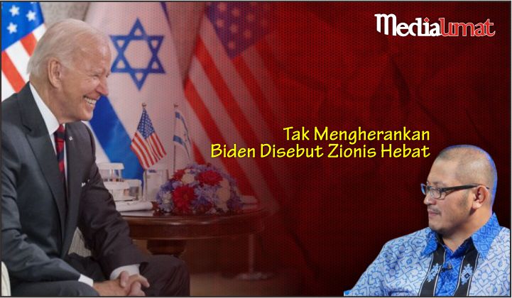  Pengamat: Tak Mengherankan Biden Disebut Zionis Hebat