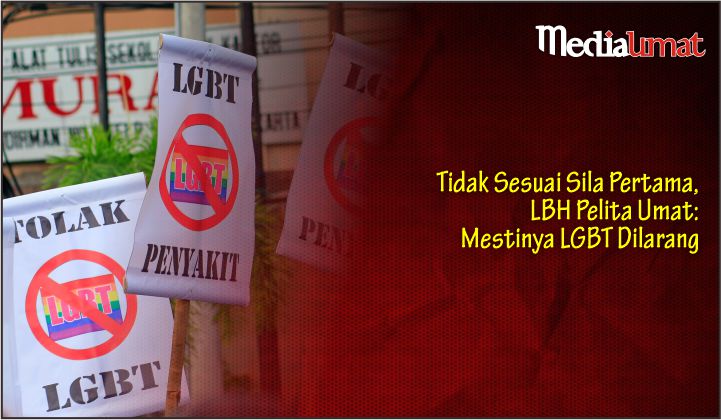  Tidak Sesuai Sila Pertama, LBH Pelita Umat: Mestinya LGBT Dilarang