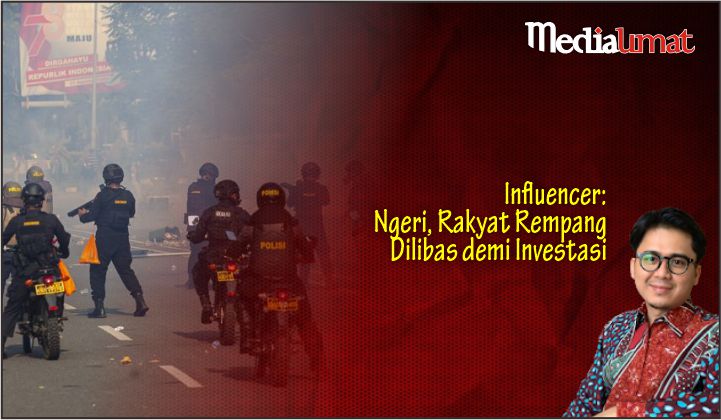  Influencer: Ngeri, Rakyat Rempang Dilibas demi Investasi