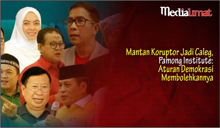  Mantan Koruptor Jadi Caleg, Pamong Institute: Aturan Demokrasi Membolehkannya
