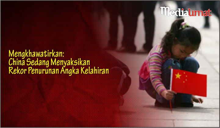  Mengkhawatirkan: China Sedang Menyaksikan Rekor Penurunan Angka Kelahiran