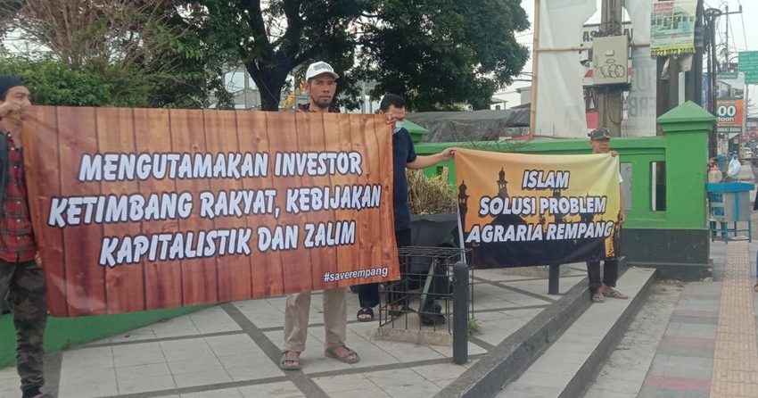  Warga Kabupaten Bandung: Islam Solusi Problem Agraria Rempang