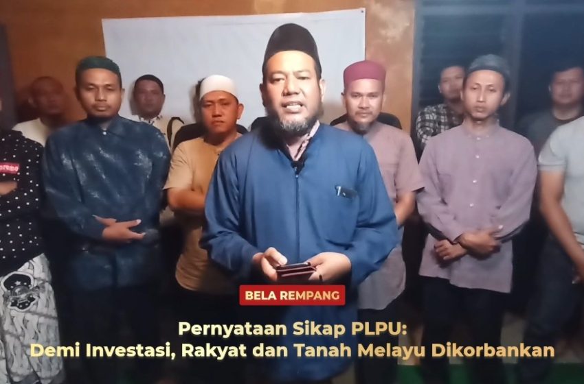 PLPU Lampung Serukan Penguasa Hentikan Kezaliman di Rempang