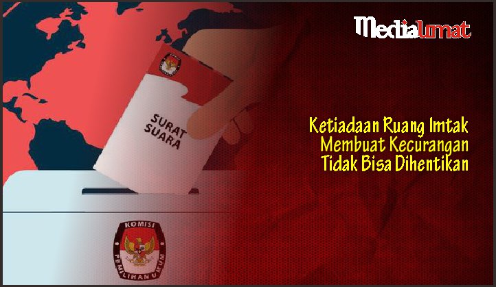  Ketiadaan Ruang Imtak Membuat Kecurangan Tidak Bisa Dihentikan