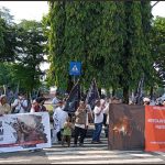 aksi bela palestina Purbalingga 2