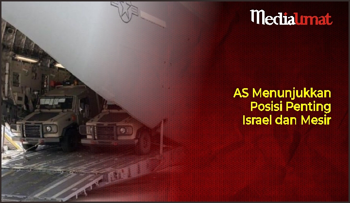  AS Menunjukkan Posisi Penting Israel dan Mesir