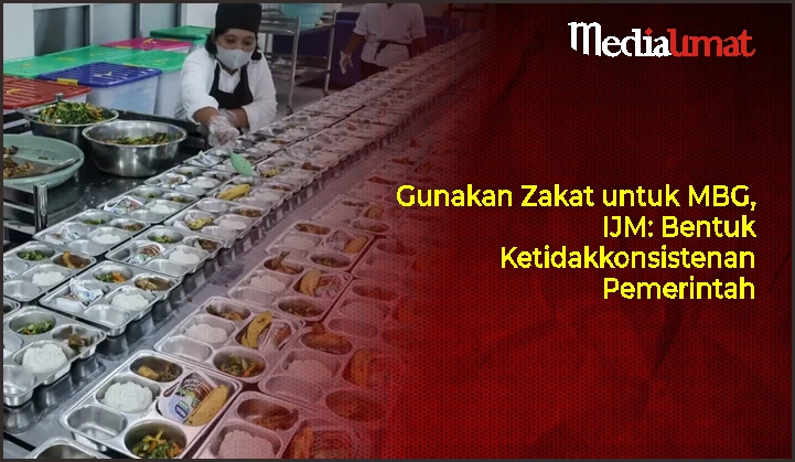  Gunakan Zakat untuk MBG, IJM: Bentuk Ketidakkonsistenan Pemerintah