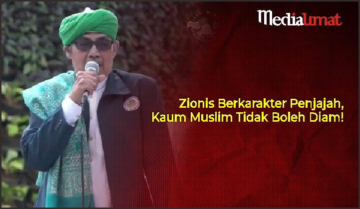  Zionis Berkarakter Penjajah, Kaum Muslim Tidak Boleh Diam!