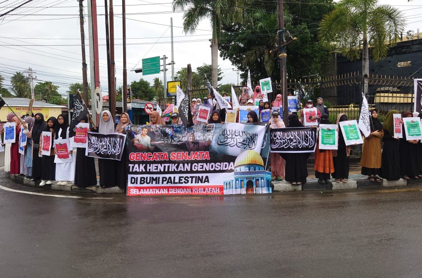  Aksi Bela Palestina di Gorontalo Diikuti Ratusan Peserta