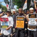 Aksi bela palestina di kedubes mesir (6)
