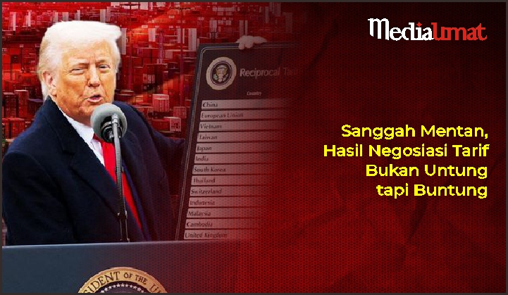  Sanggah Mentan, Hasil Negosiasi Tarif Bukan Untung tapi Buntung