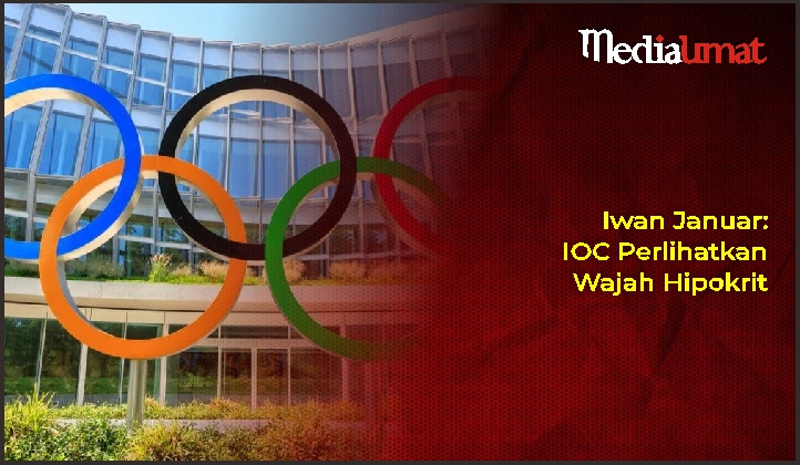 Iwan Januar: IOC Perlihatkan Wajah Hipokrit