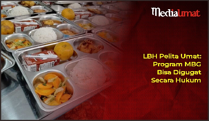  LBH Pelita Umat: Program MBG Bisa Digugat Secara Hukum