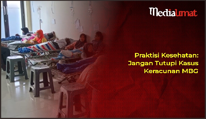  Praktisi Kesehatan: Jangan Tutupi Kasus Keracunan MBG