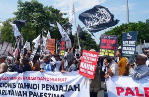 aksi bela palestina semarang