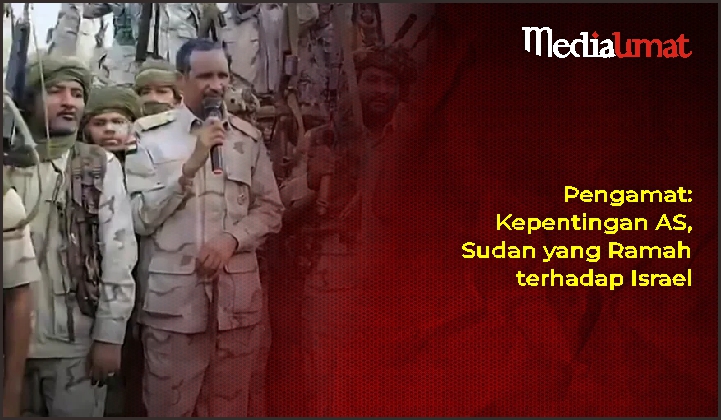  Pengamat: Kepentingan AS, Sudan yang Ramah terhadap Israel