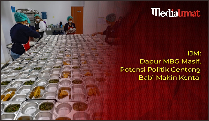  IJM: Dapur MBG Masif, Potensi Politik Gentong Babi Makin Kental