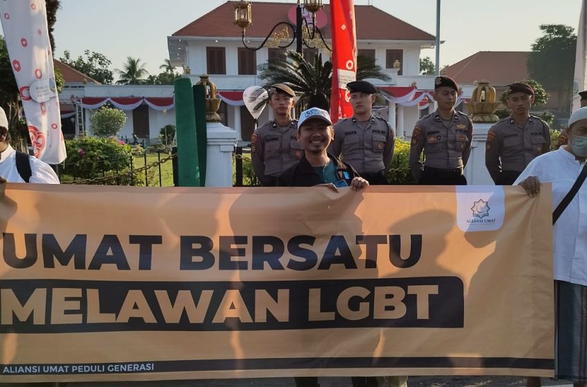  Dukung Perpres Soal LGBTQ, AUPG Jatim Gelar Aksi Tolak Orientasi Seksual Menyimpang